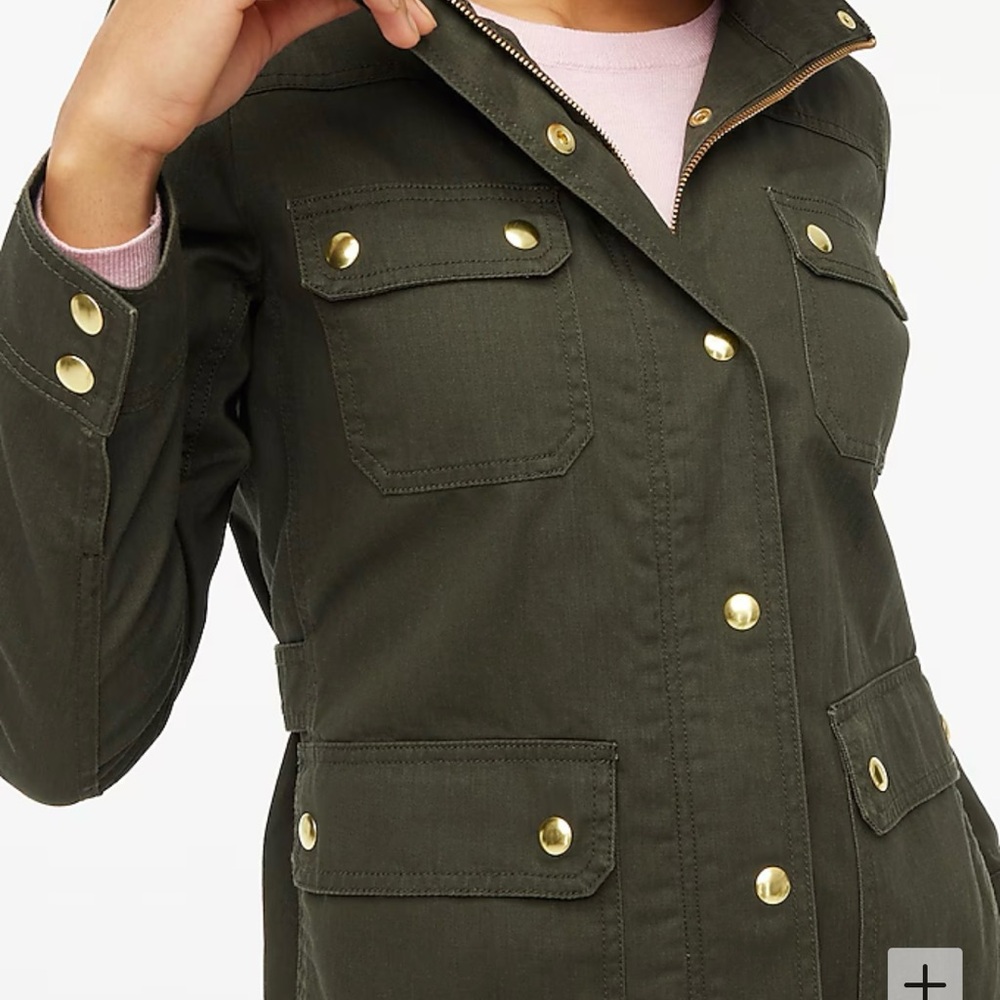 NWT jcrew factory twill jacket perfect color